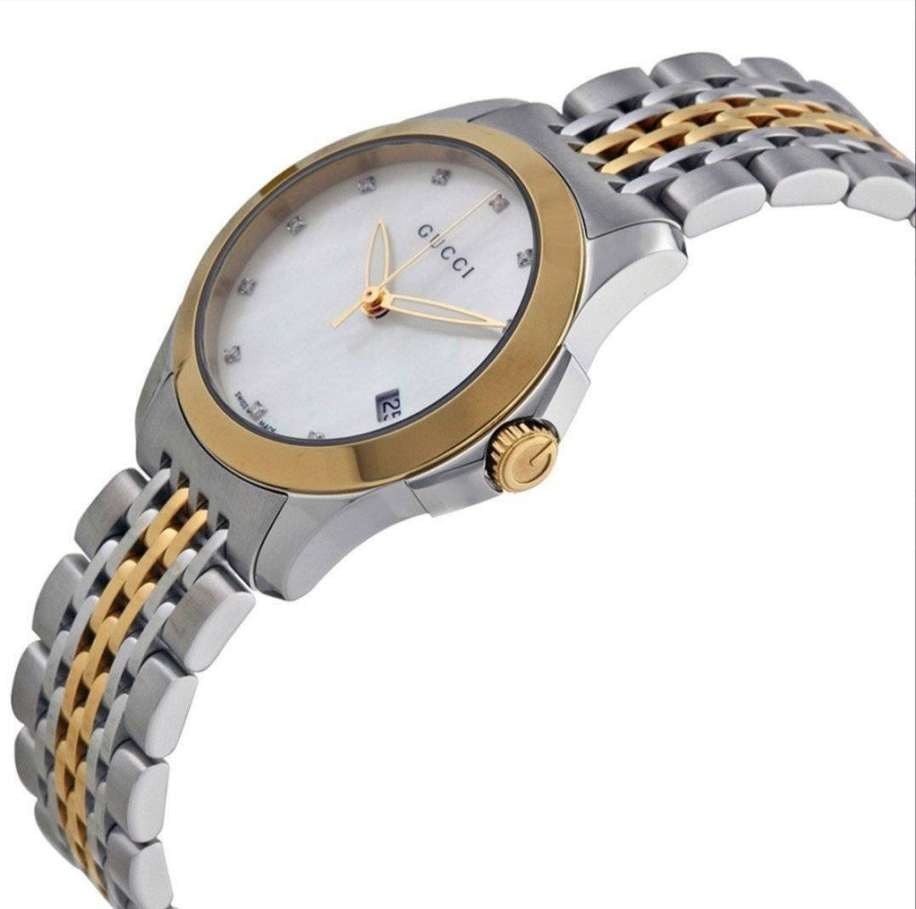 Gucci watch Ladies 27mm YA126513 Mother Of Pearl