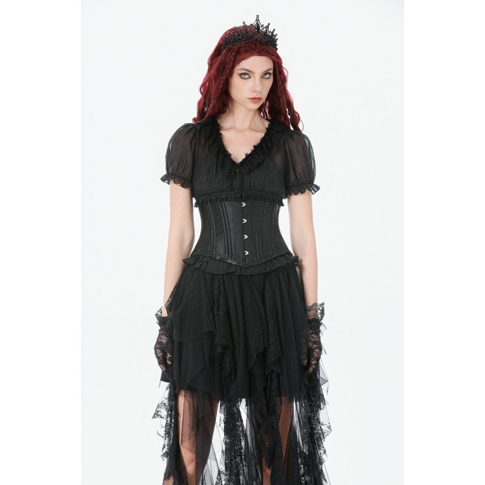 Dark In Love Evelina Metal-Boned Waist Corset