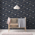 Watercolour Stars & Constellation Wallpaper | Celestial Night Sky