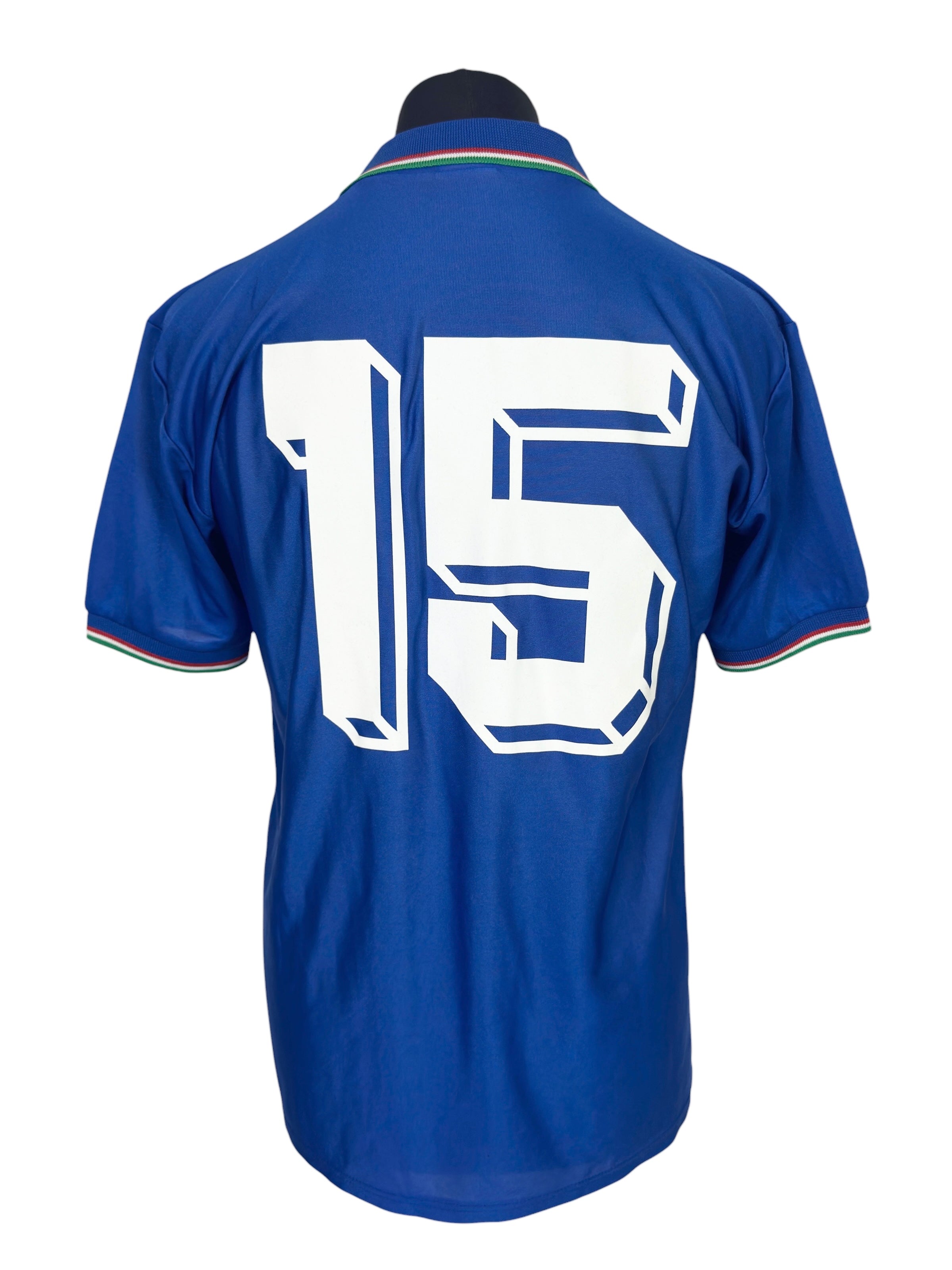 1986-90 Italy Home - Size L (M Fit) - #15 (Baggio)
