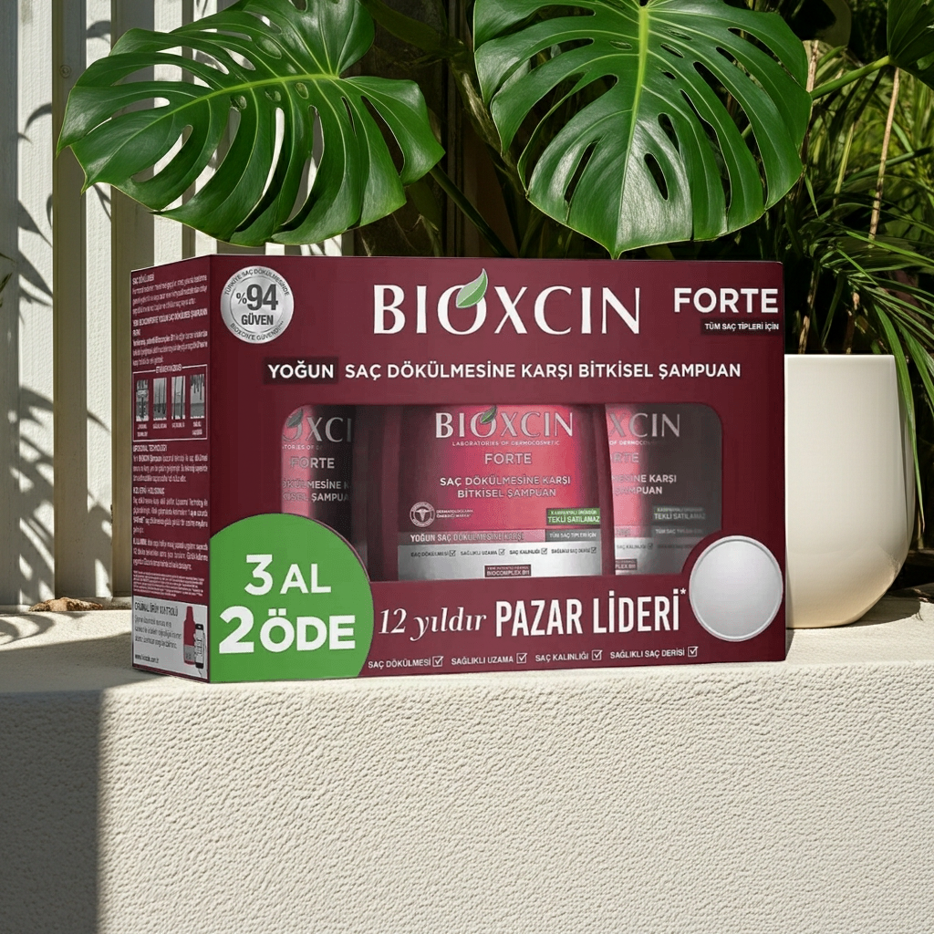 Bioxcin Dermagen Forte Herbal Shampoo for Intensive Hair Loss and Thinning