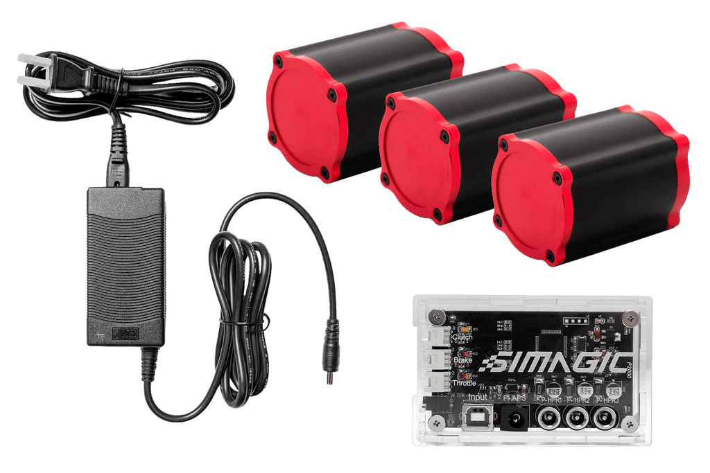 Simagic P-HPR Haptic Pedal Reactor System – Professional Haptic Feedback Upgrade for Sim Racing