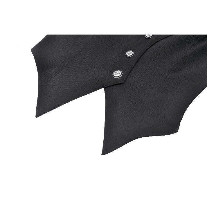 Dark In Love Vespertilio Bat Wing Vest - Gothic Waistcoat
