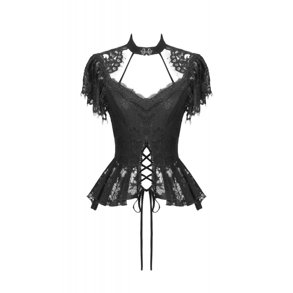 Dark in Love Ophelia Lace Corset Top