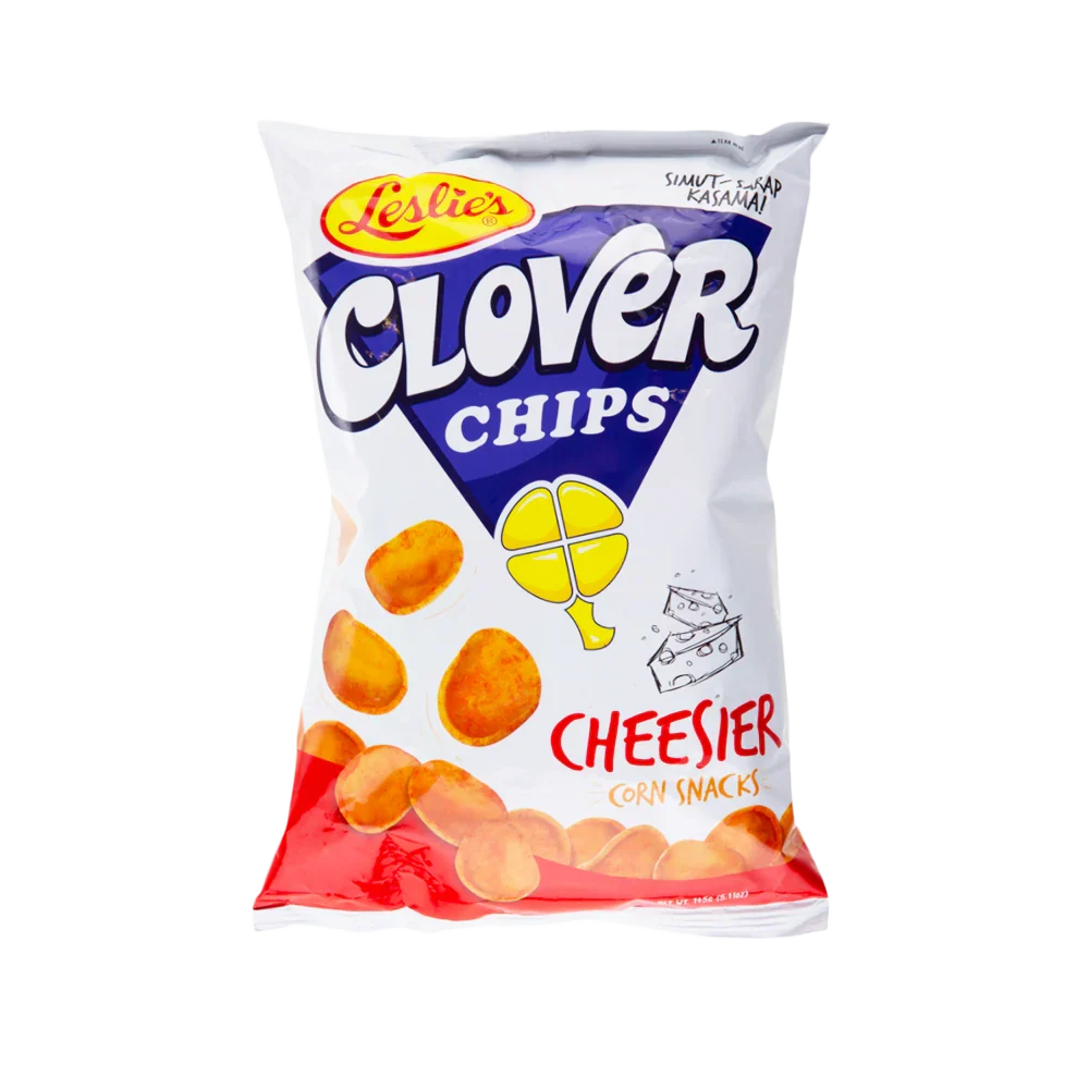 LESLIE'S Clover Chips Cheesier Flavour 85g