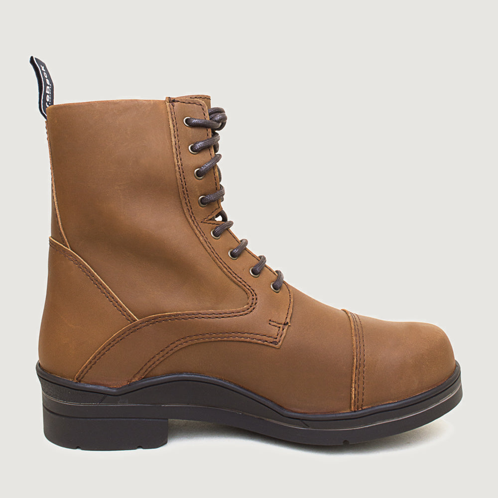 Kentucky Storm Waterproof Jodhpur Boots - Mocha