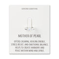 Mother of Pearl Adjustable Ring with Quote Card