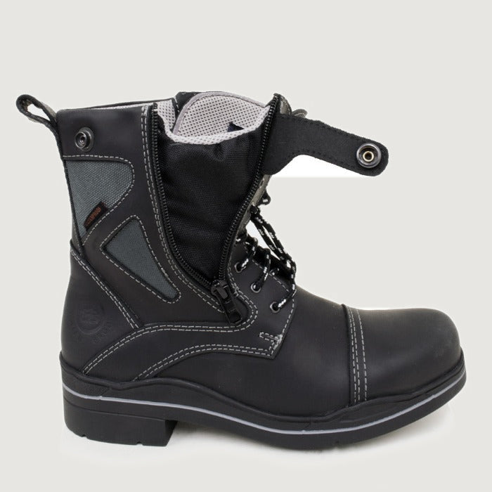 Kentucky Storm Waterproof Jodhpur Boots - Black