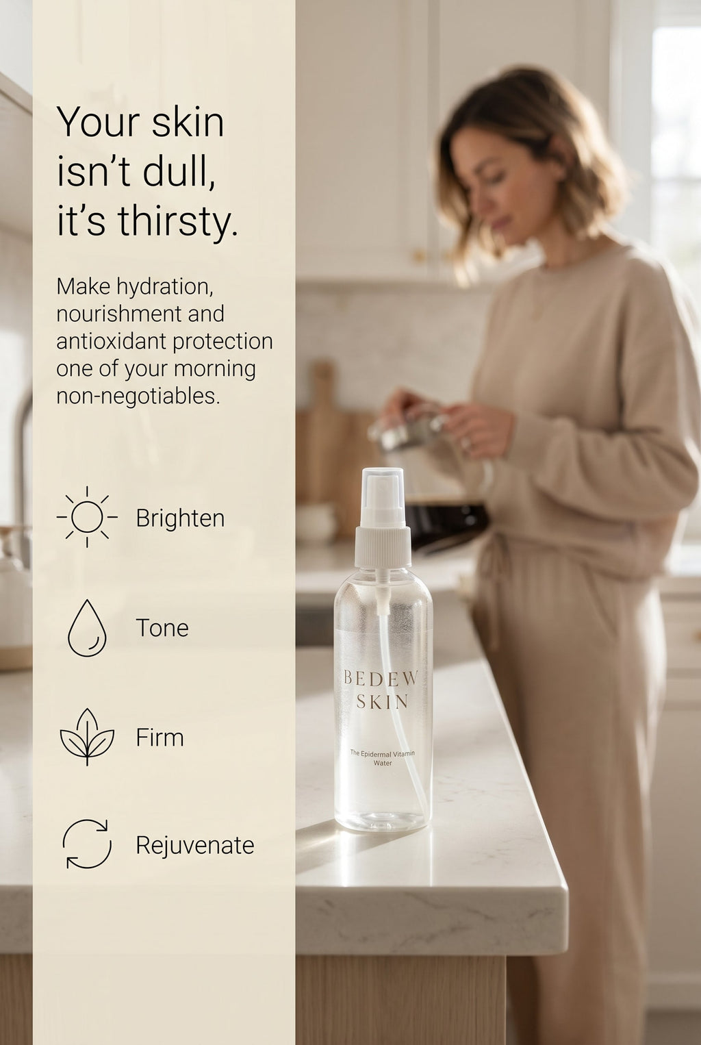 The Epidermal Vitamin Water