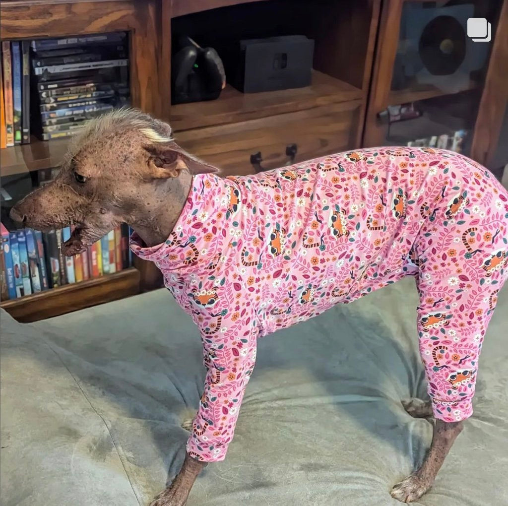 Jersey Suit - Pink Tigers