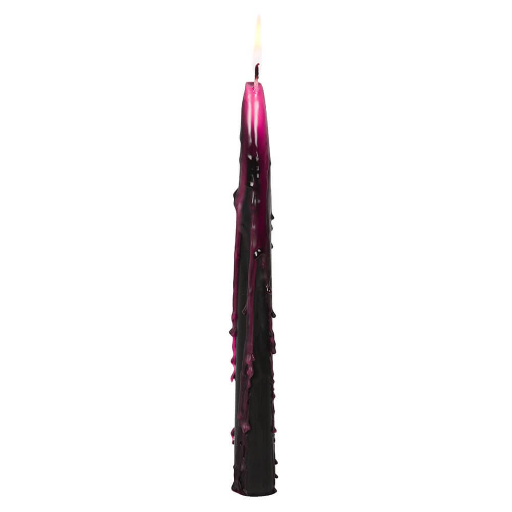 Gothic Gifts Set of 4 Pink Vampire Tears Taper Candles