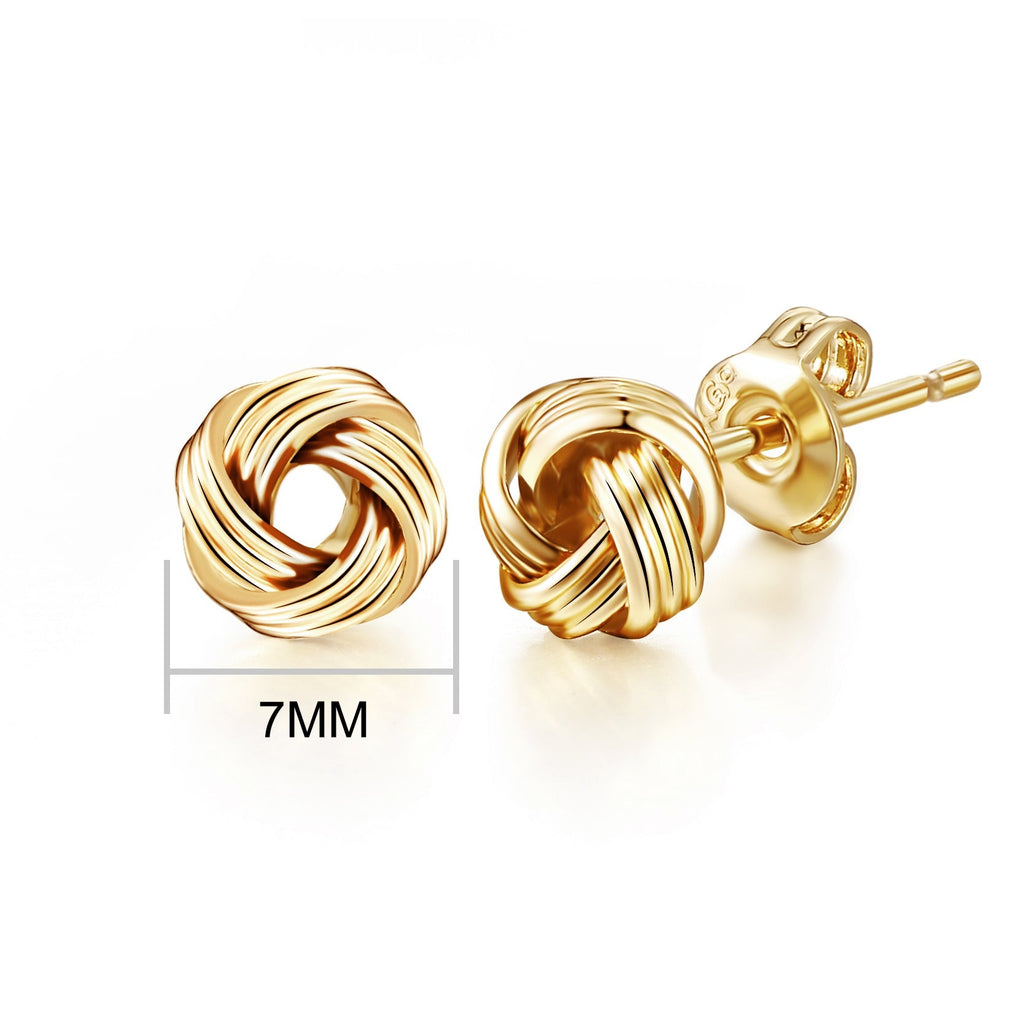 5 Pairs of 18k Gold Plated Earrings