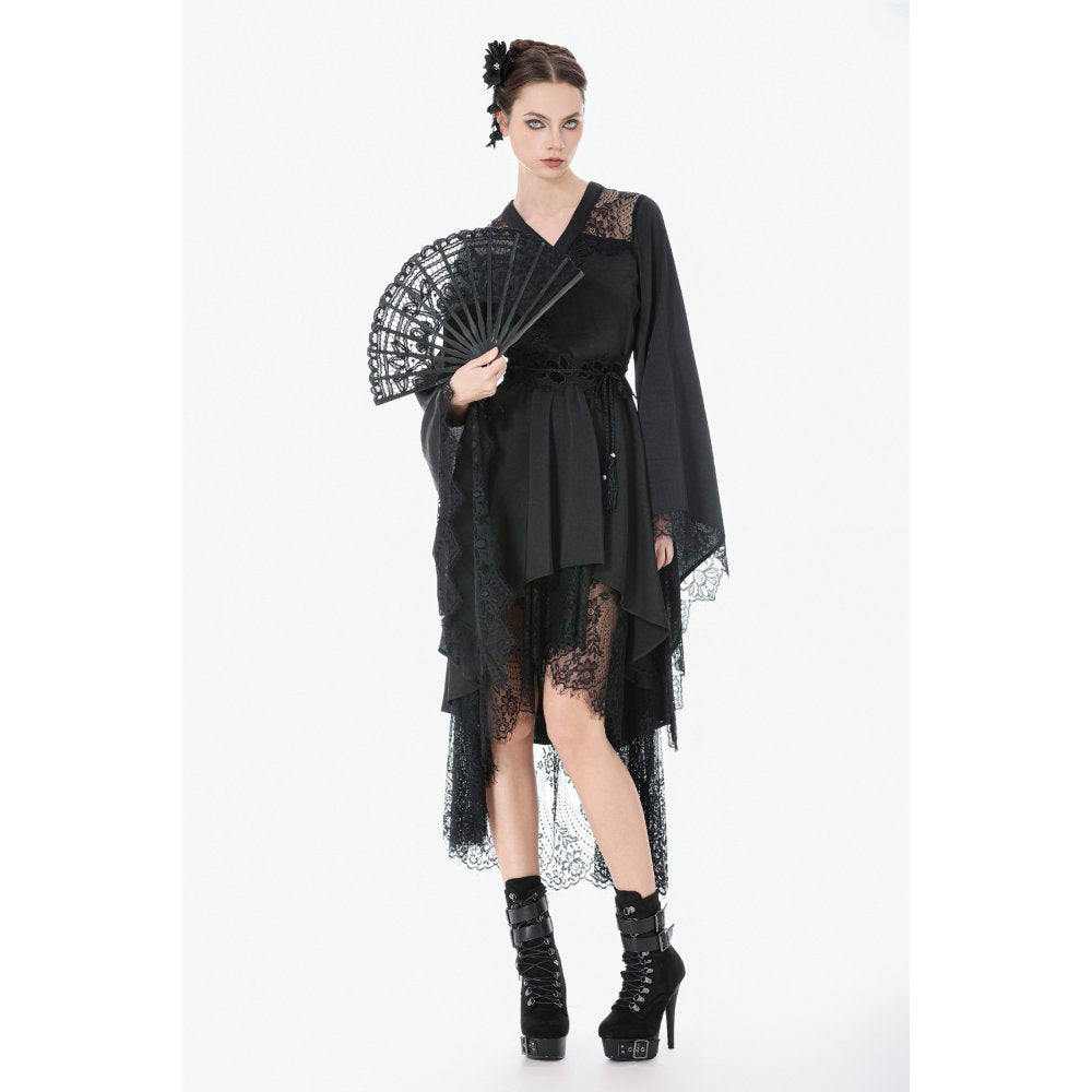 Dark in Love Selene Gothic Kimono Tail Dress