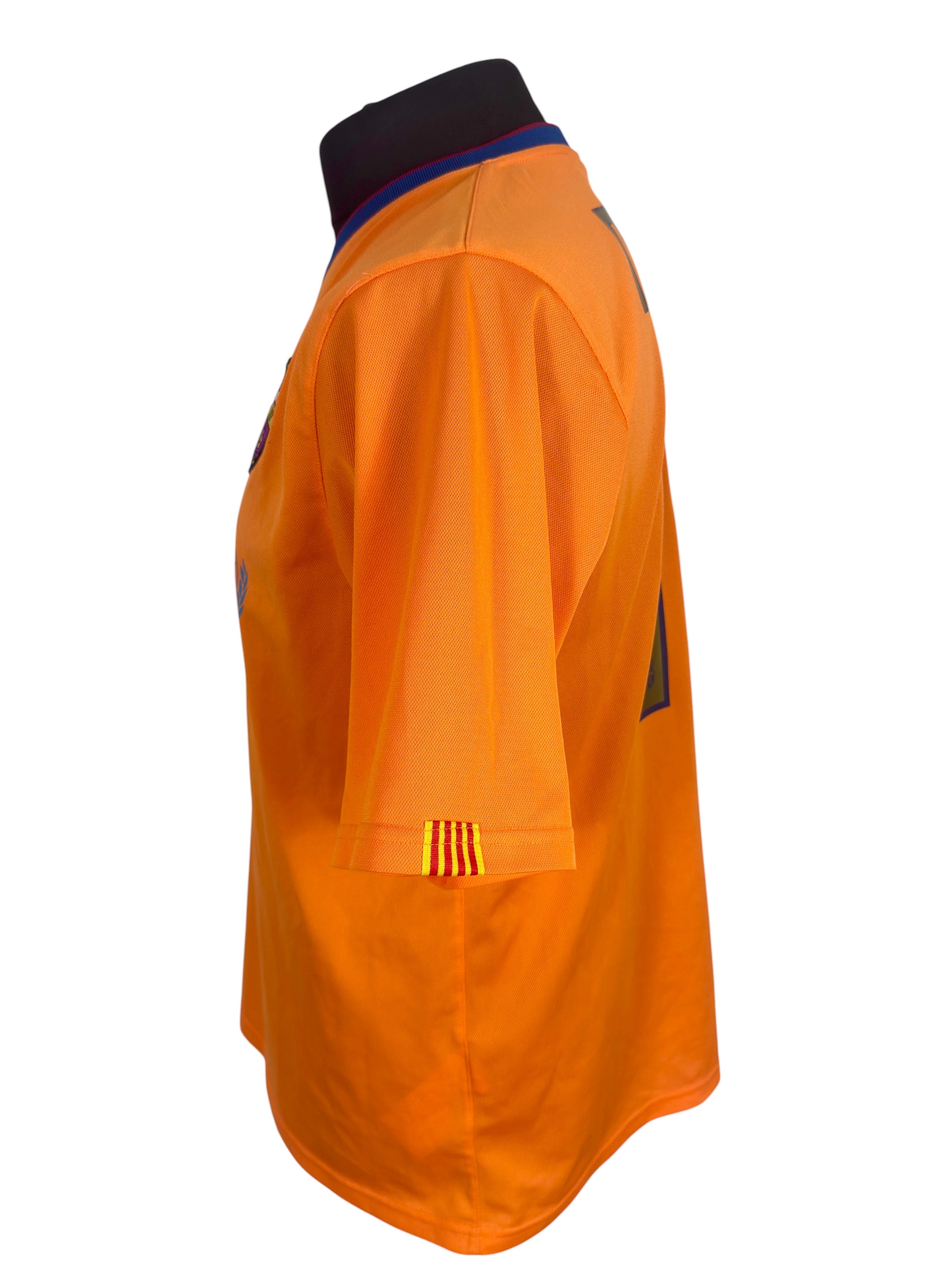 2006-08 Barcelona Basic Away - Size L - Messi 19