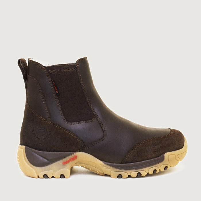 Ottawa Storm Waterproof Short Boots - Brown