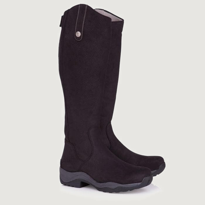 Montana Riding Boots - Black - Standard and Wide Calf