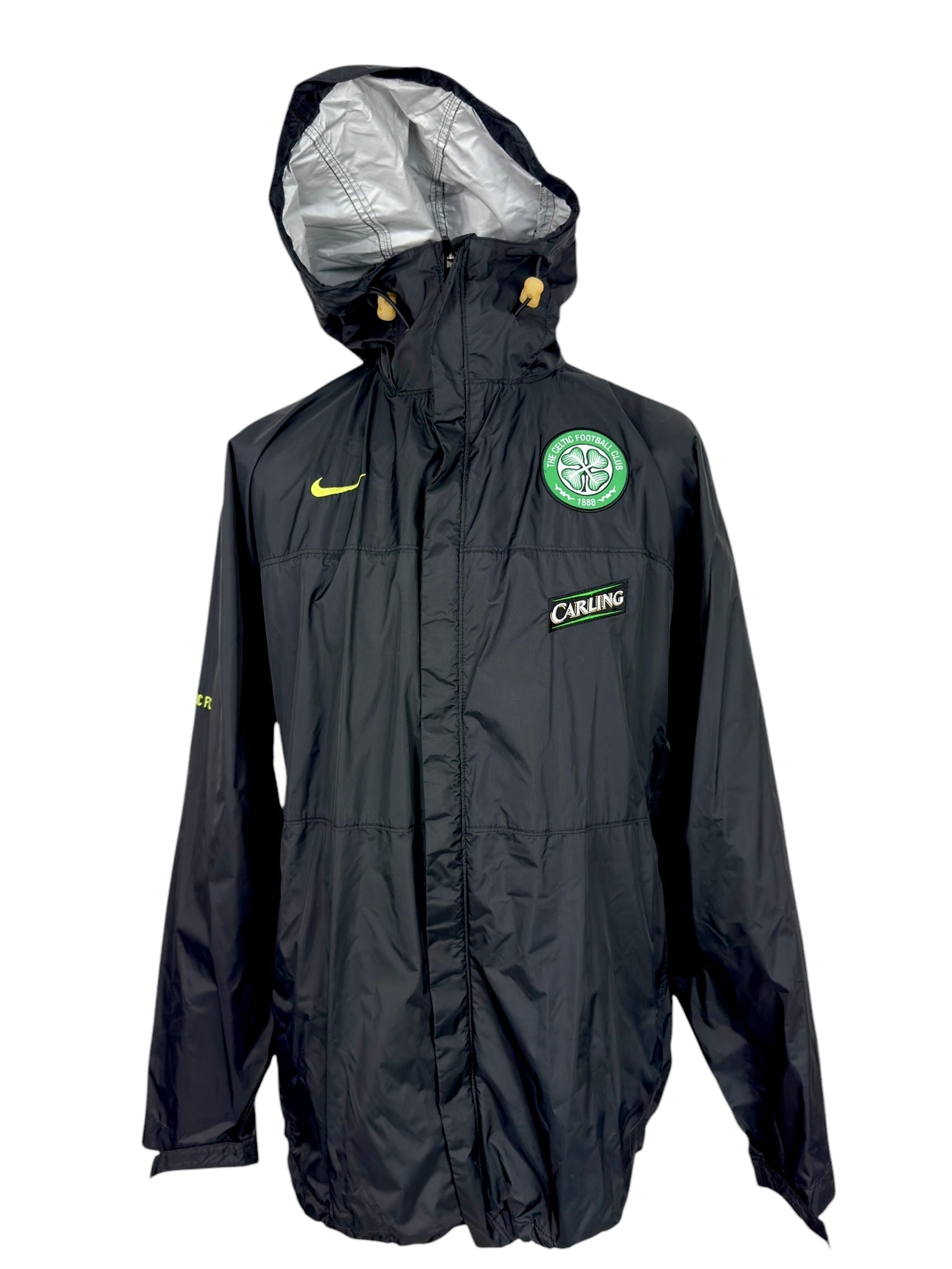 Celtic Nike 10-11  Hooded Rain Jacket - Size XL