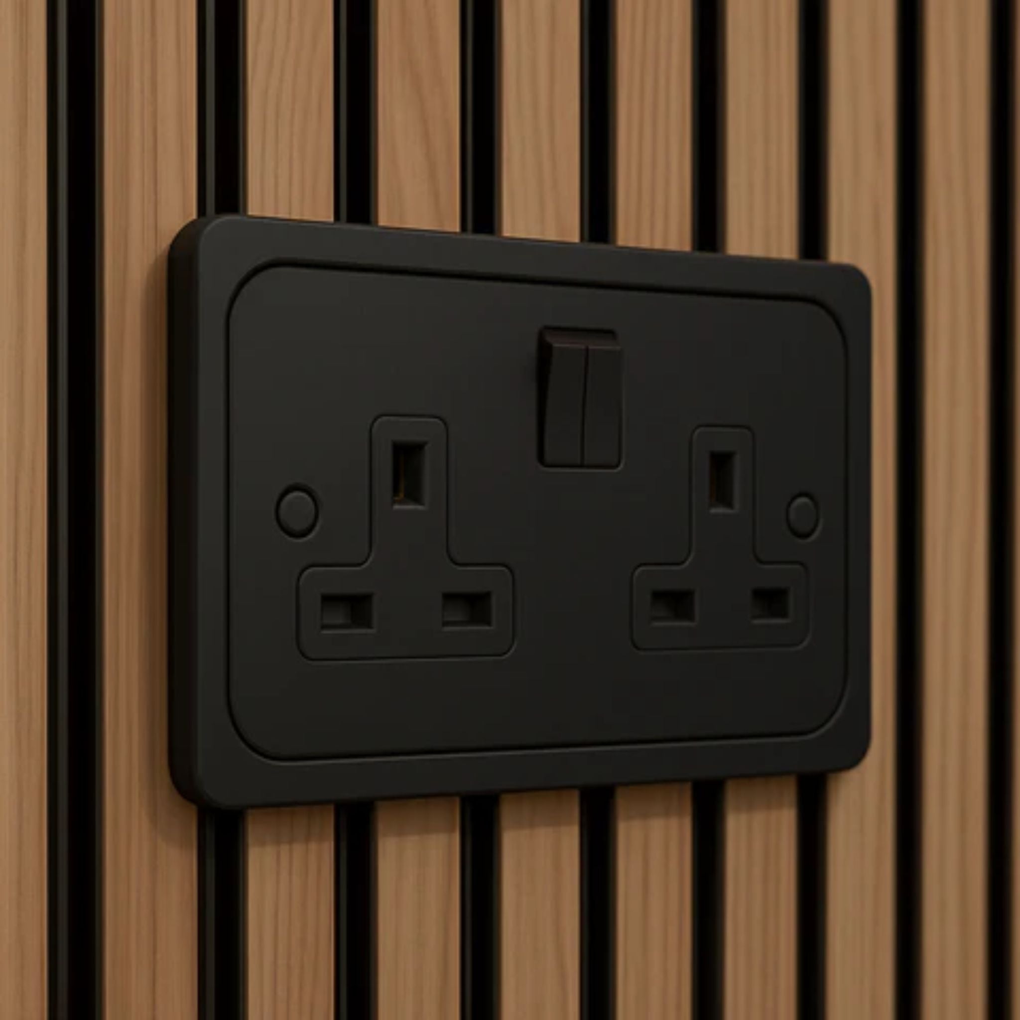 2-Gang Socket Spacer