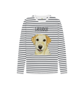 The Snack Seeker Stripes – Yellow Labrador Breton Top
