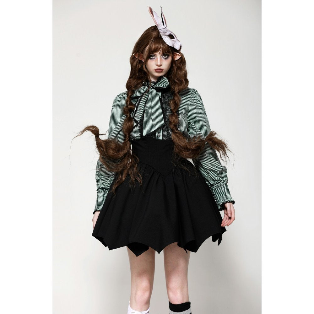 Dark in Love Keziah High Waisted Skirt - Size UK 8 Left Only!