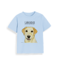Tiny Tummy, Big Appetite – Baby’s First Yellow Labrador Tee