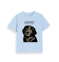 Tiny Tummy, Big Appetite – Baby’s First Black Labrador Tee