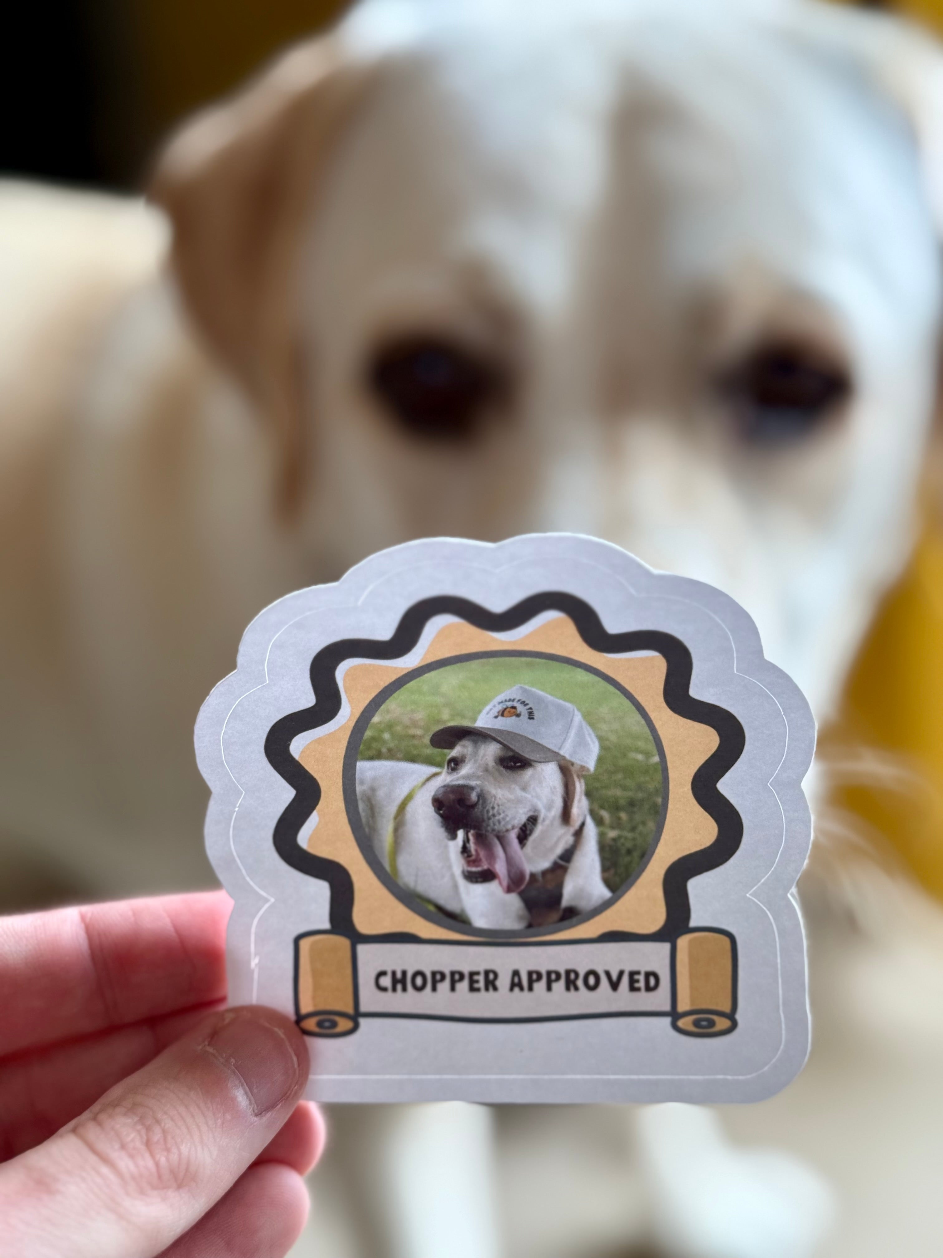 Labrador Approved Sticker | Cute Dog Vinyl Sticker | Lab Lover Gift