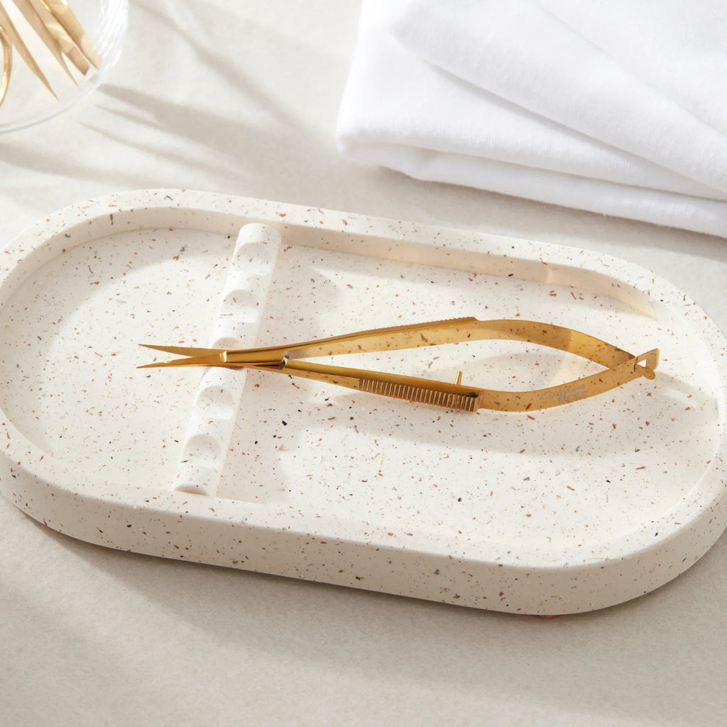 Gold Spring Brow Scissors