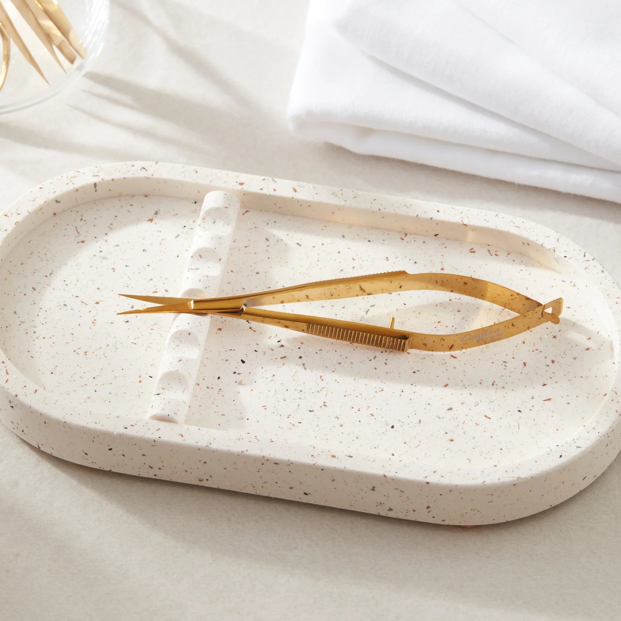 Gold Spring Brow Scissors