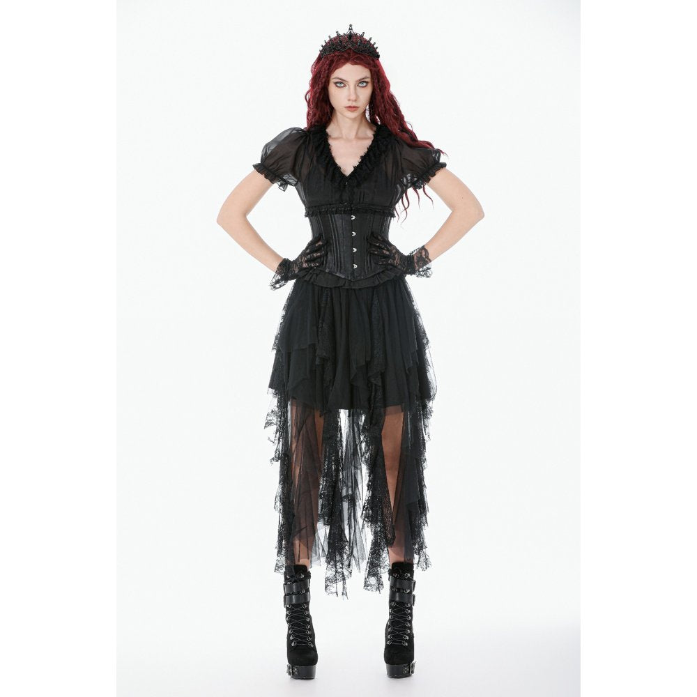 Dark In Love Evelina Metal-Boned Waist Corset