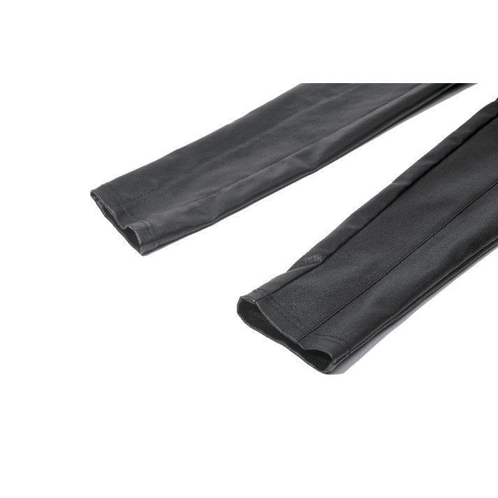 Dark in Love Punk Leather-Look Strap Detail Trousers