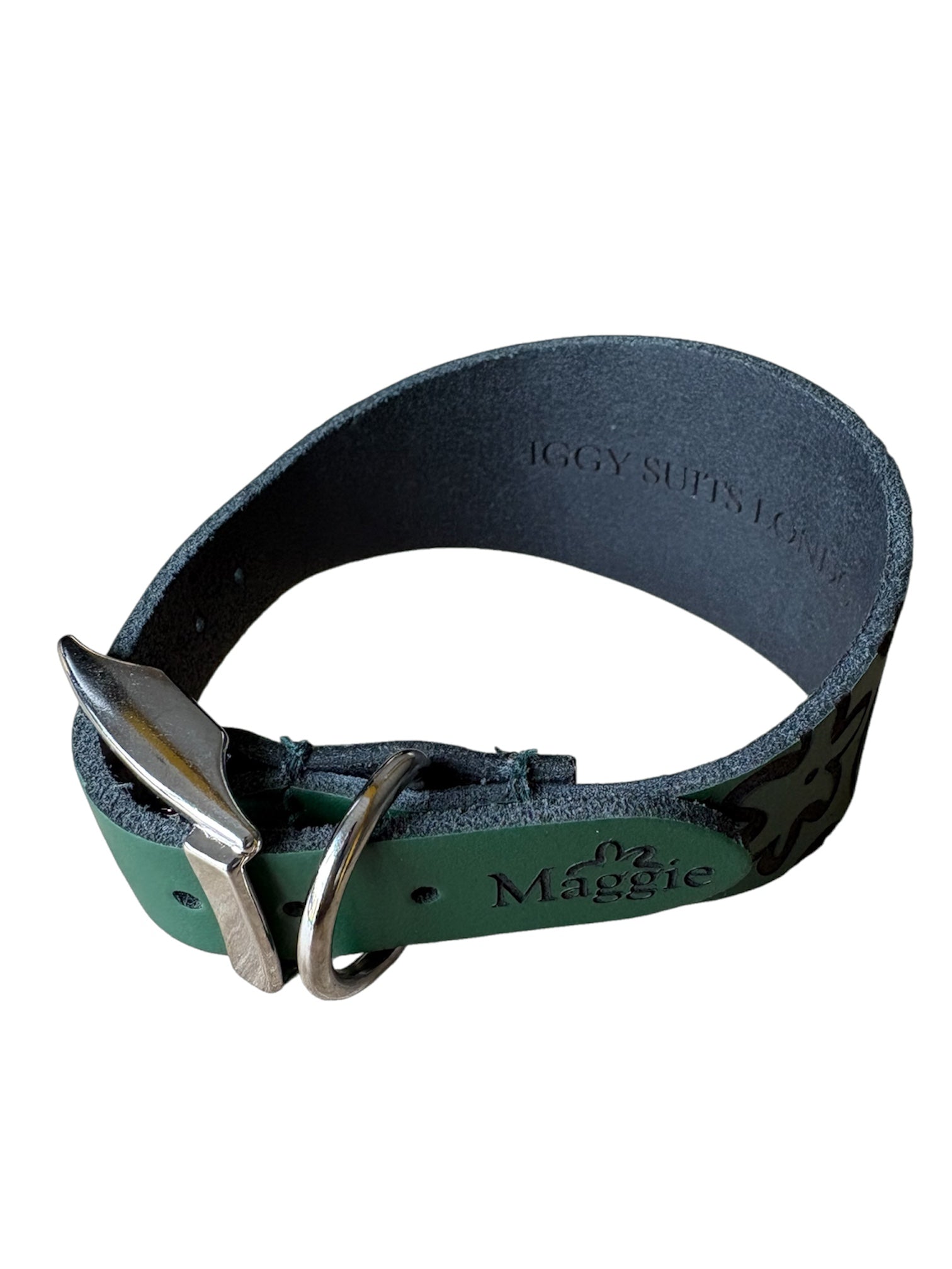 Leather Collar - Botanical