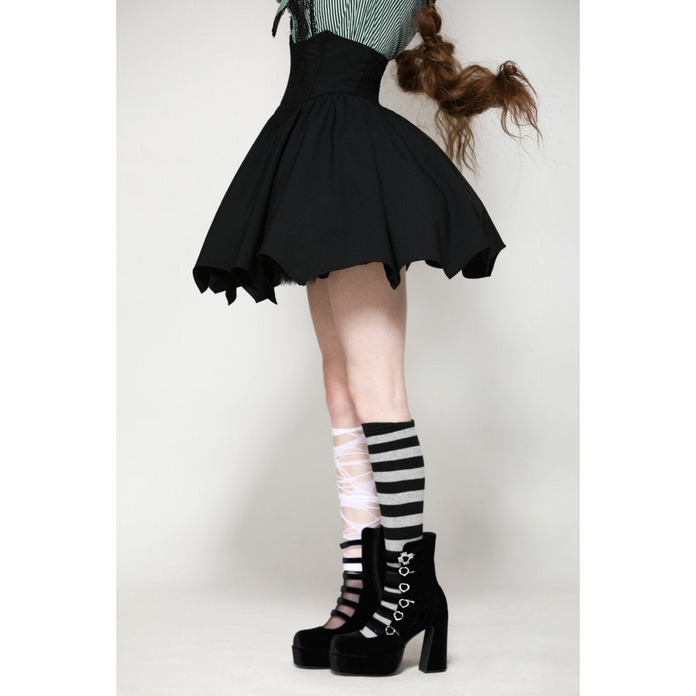 Dark in Love Keziah High Waisted Skirt - Size UK 8 Left Only!