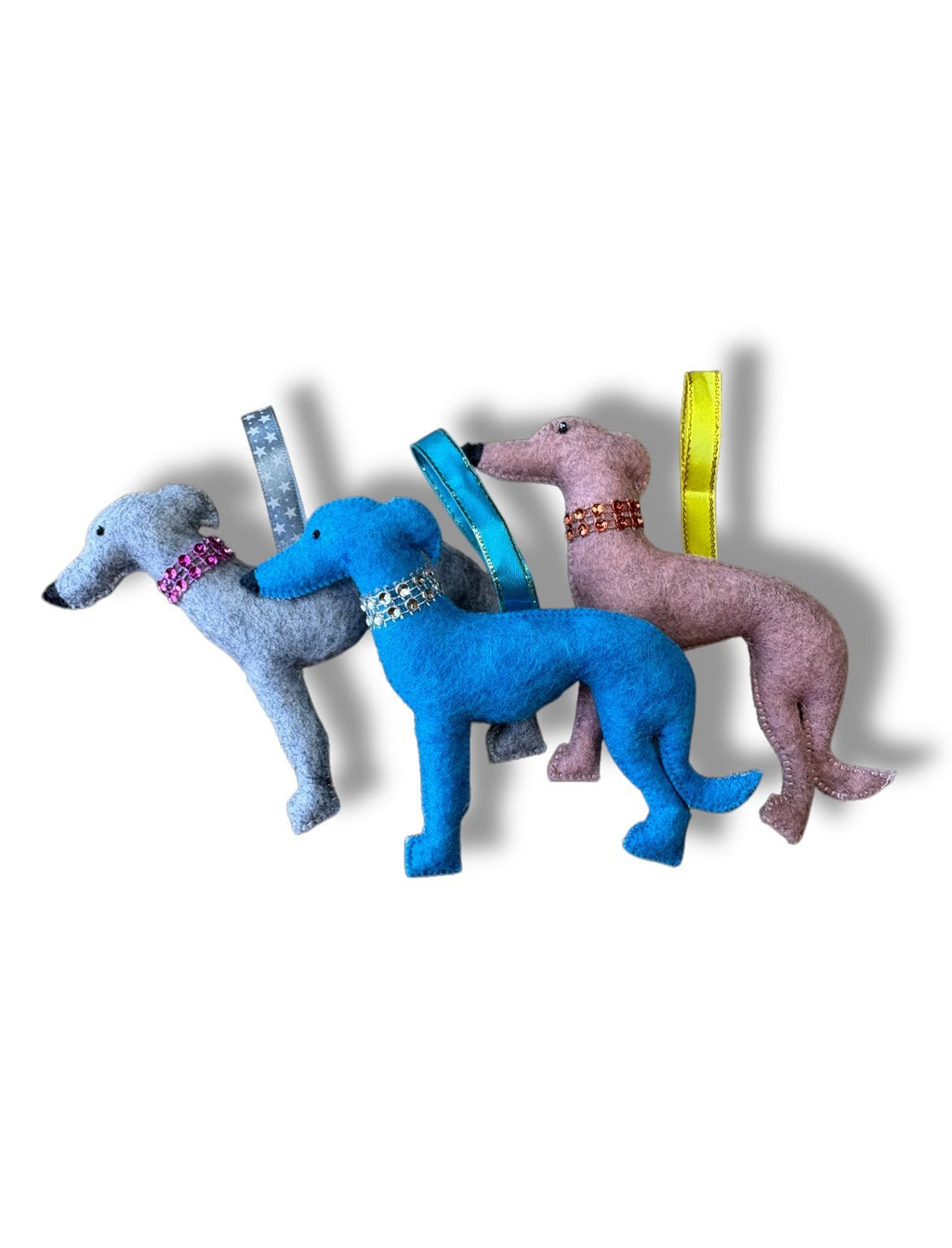 Christmas Tree Decoration - Felt Hound