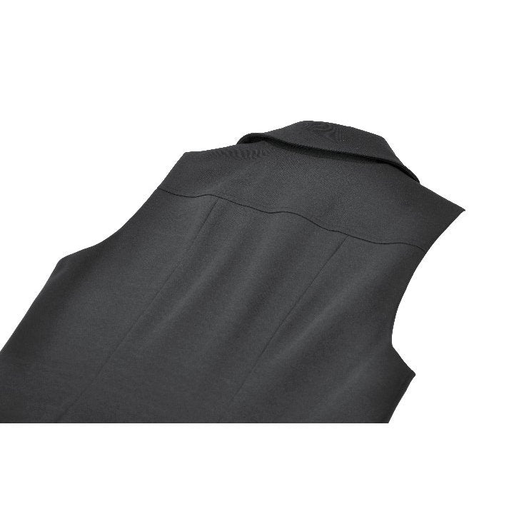Dark in Love Collete Punk Sleeveless Long Fitted Coat