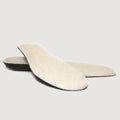 Bareback Natural White Wool Lined Insoles