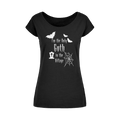 “I’m the Only Goth in the Village” Women’s Wide-Neck T-Shirt – Gothic Attitude
