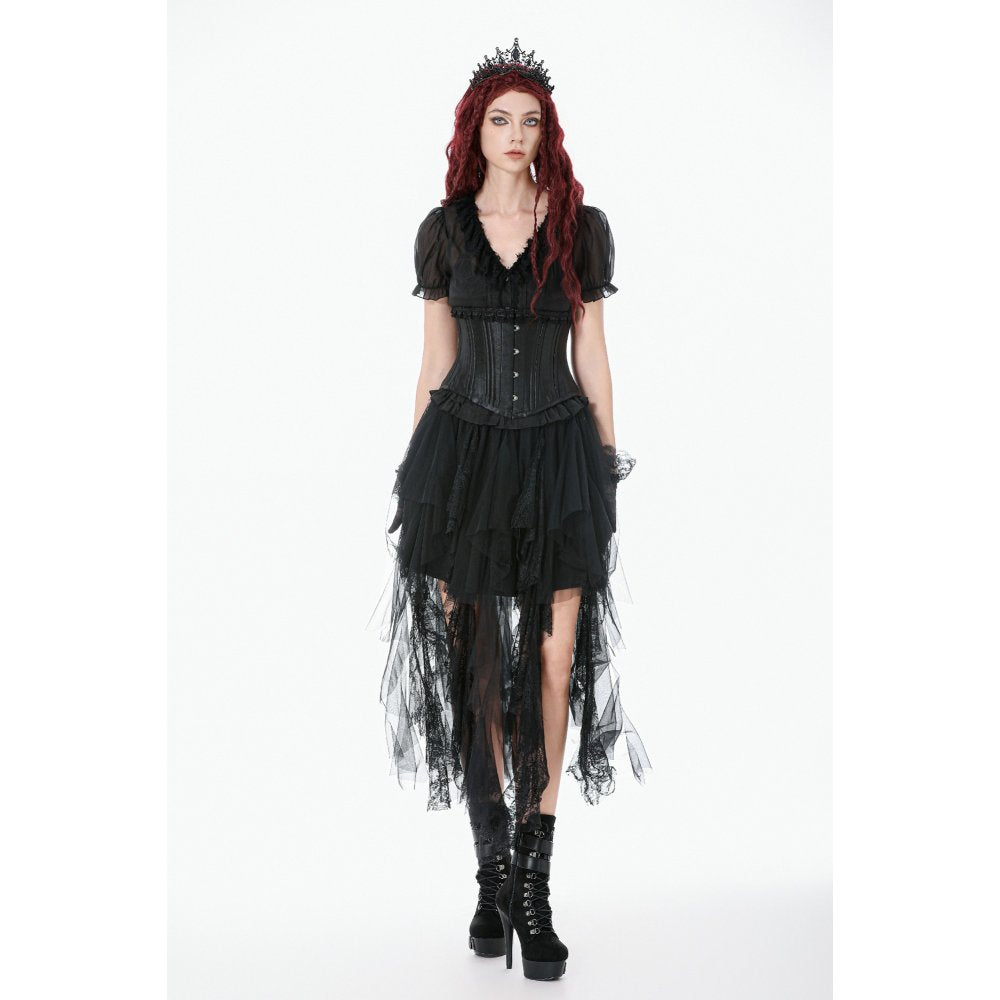 Dark In Love Evelina Metal-Boned Waist Corset