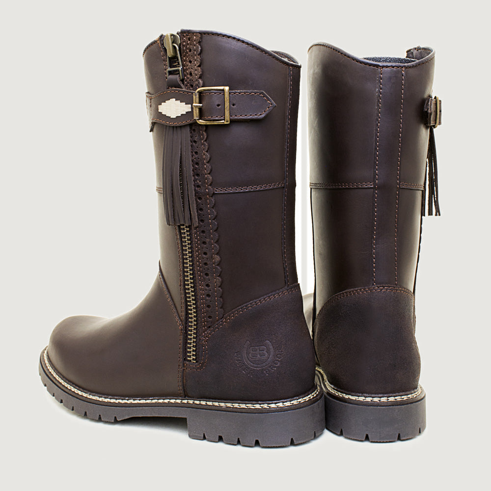 Hudson Mid Waterproof Boots - Chocolate
