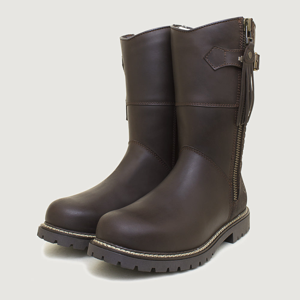Hudson Mid Waterproof Boots - Chocolate