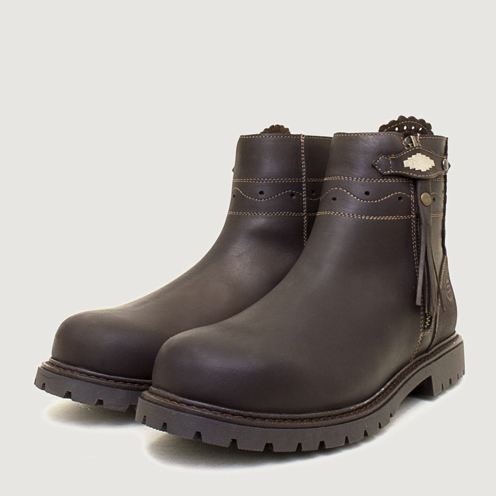 Hudson Ankle Waterproof Boots - Chocolate