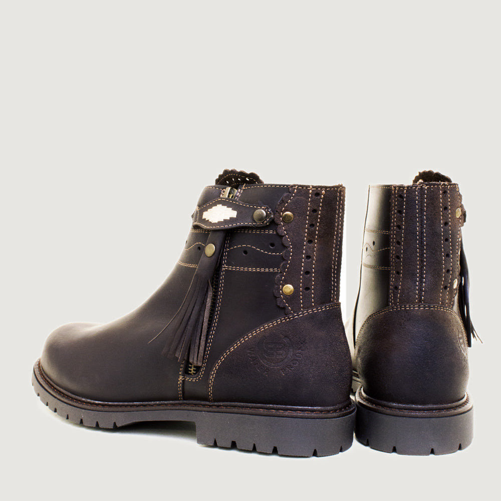 Hudson Ankle Waterproof Boots - Chocolate