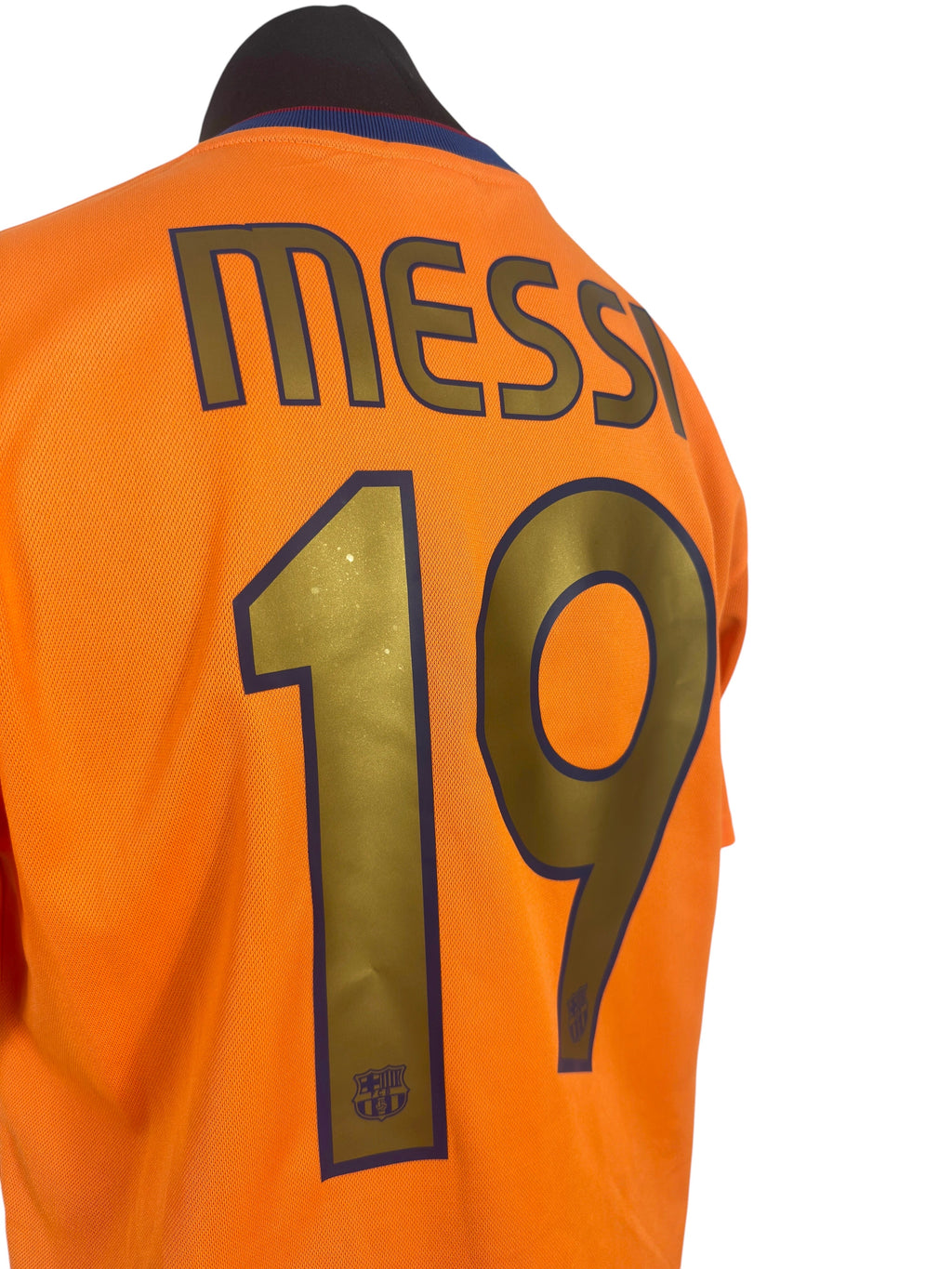2006-08 Barcelona Basic Away - Size L - Messi 19