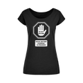 Do Not Disturb Wide Neck Womens T-Shirt