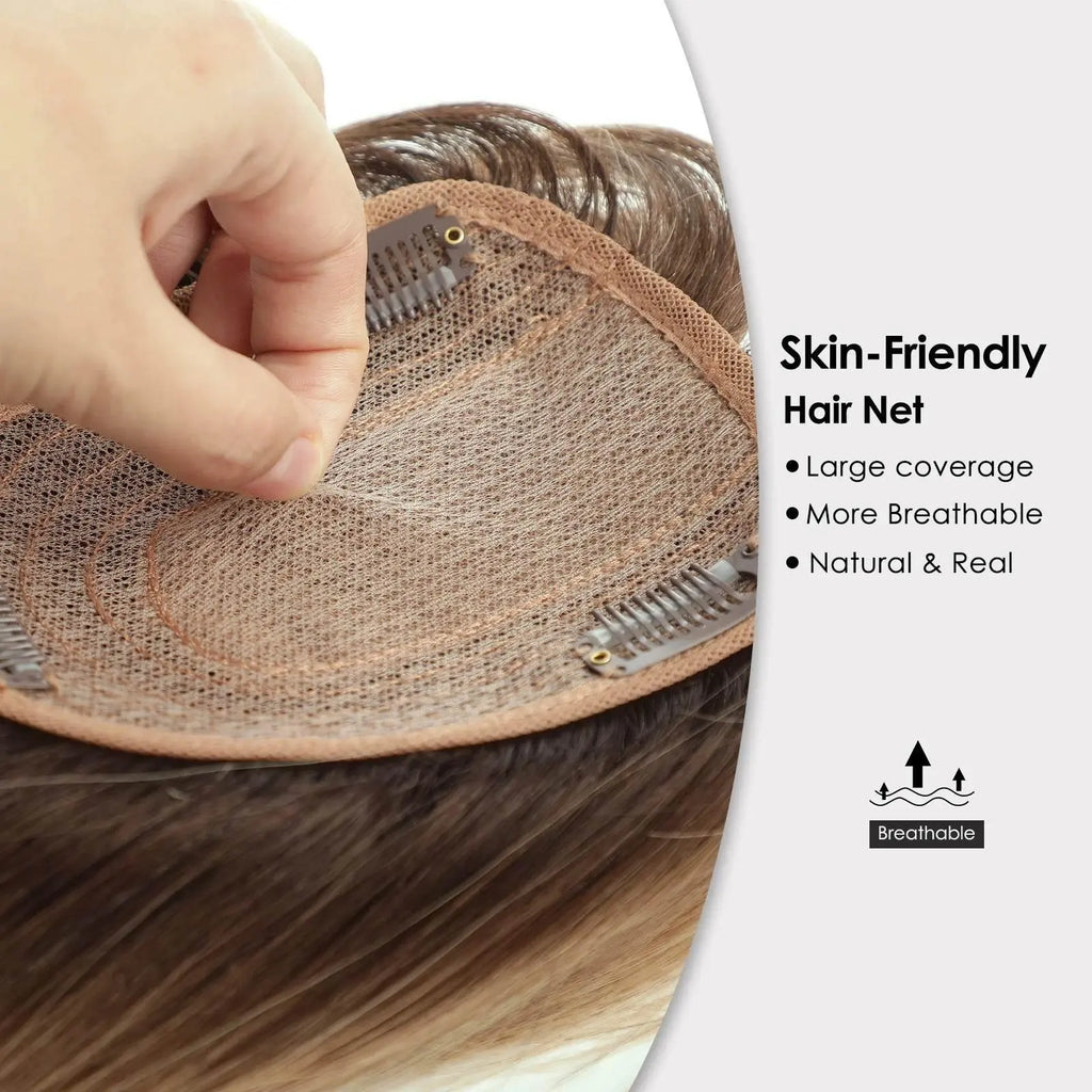 Blonde Ombre Silk Hair Topper