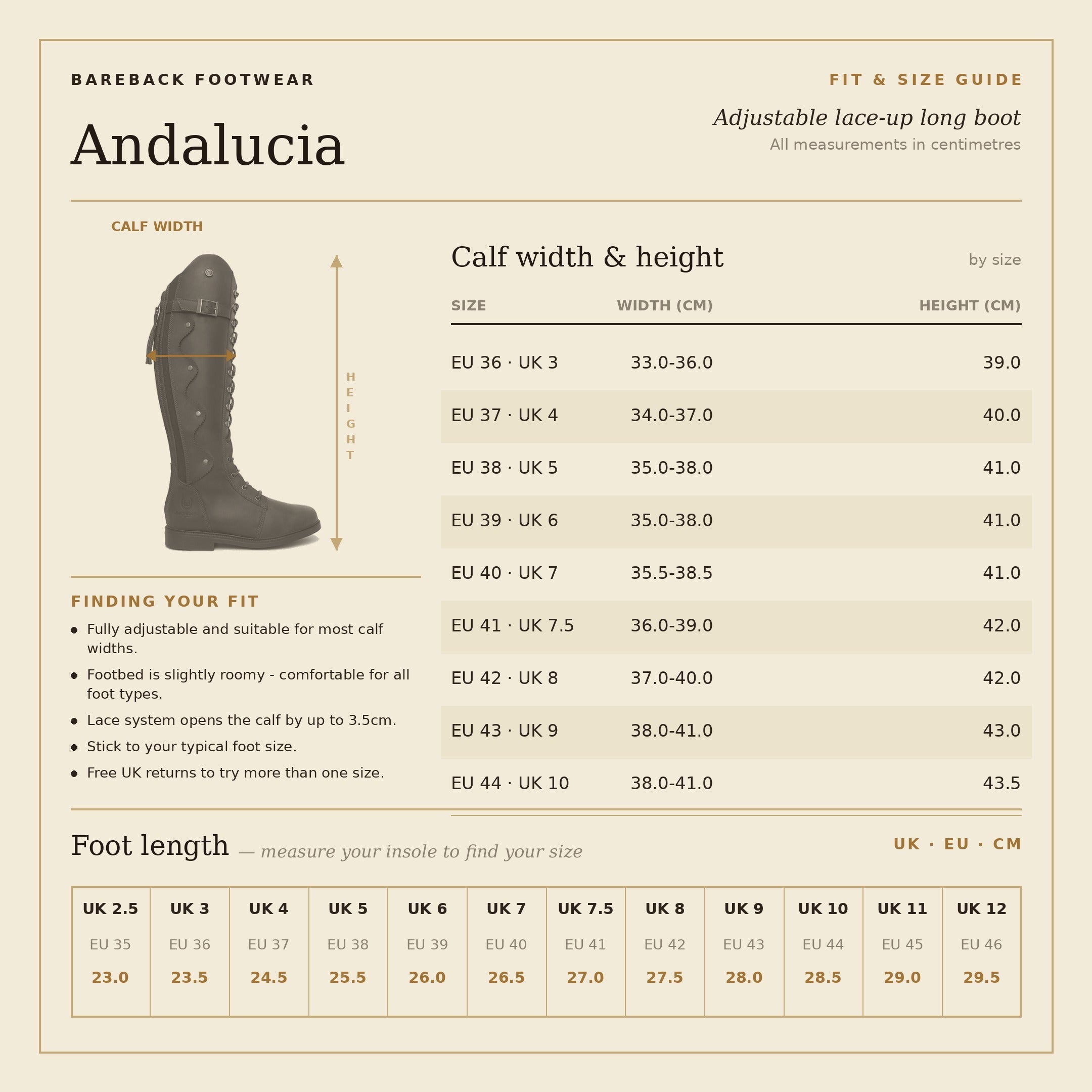 Andalucia Boots - Brown