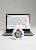 ASMR Sounds That Feel Good Sticker | Cute Vinyl Laptop Sticker
