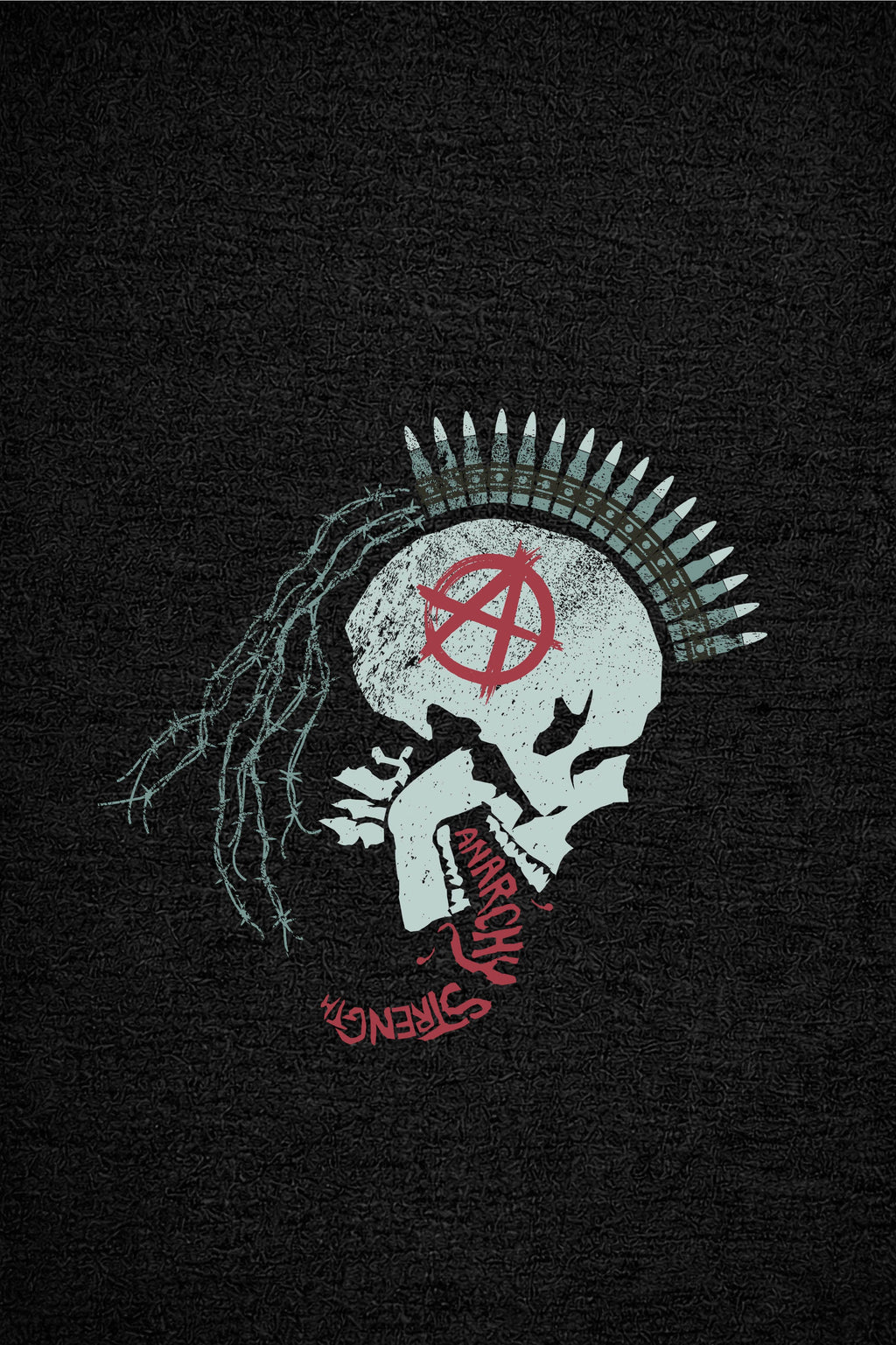 AS Bullet Punk Tee - Black