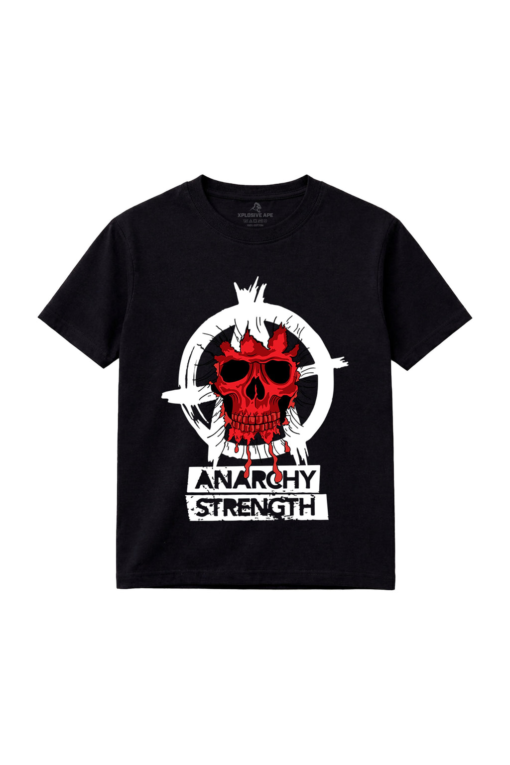 AS Red Skull Tee - Black