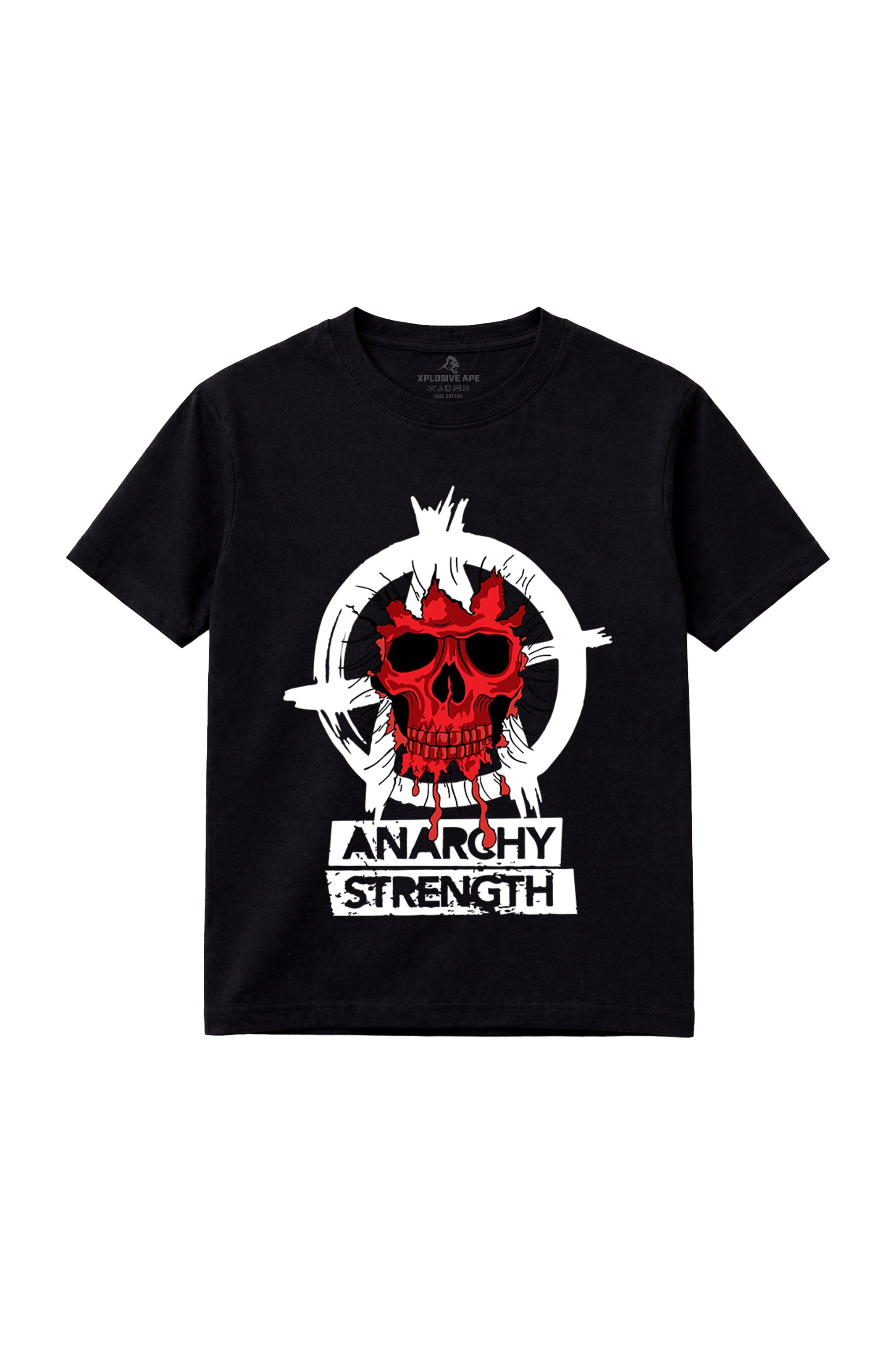 AS Red Skull Tee - Black